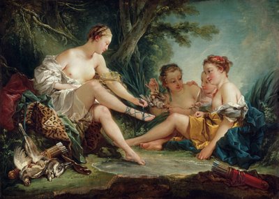 Diana after the Hunt by François Boucher